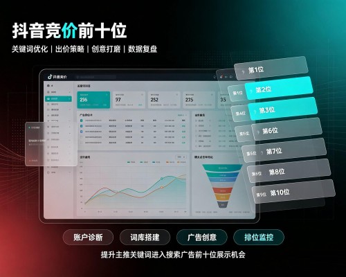 海珠抖音搜索竞价